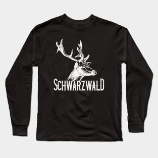 Schwarzwald Heimat mit Hirsch Long Sleeve T-Shirt